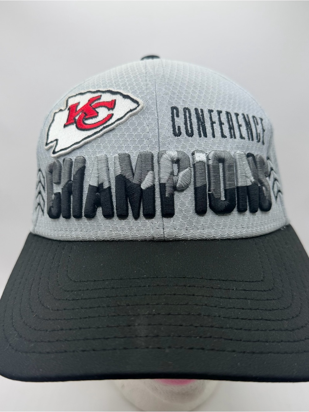 Kansas City Cheifs Hat 2022 AFC Champions Super Bowl LVII Patch New Era 9Forty